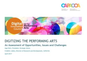 Digitizing the Performing Art